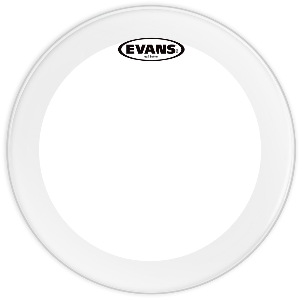 Evans 24" EQ4 Frosted Bass Head