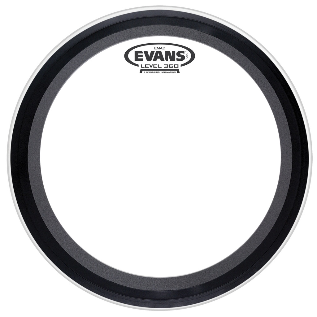 Evans 26" EMAD Clear Bass Head