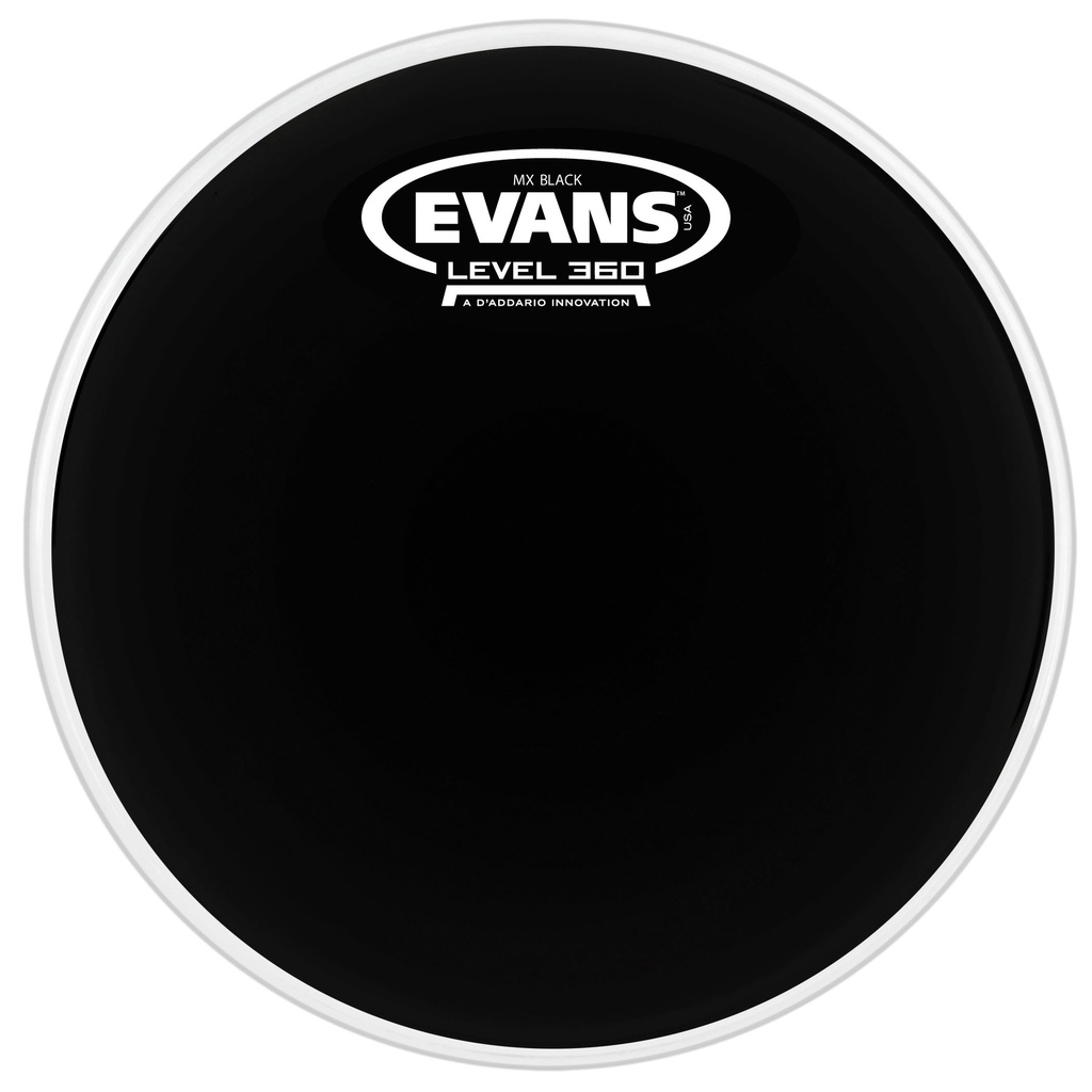 [TT08MXB] Evans 8" MX Black Marching Tenor Head