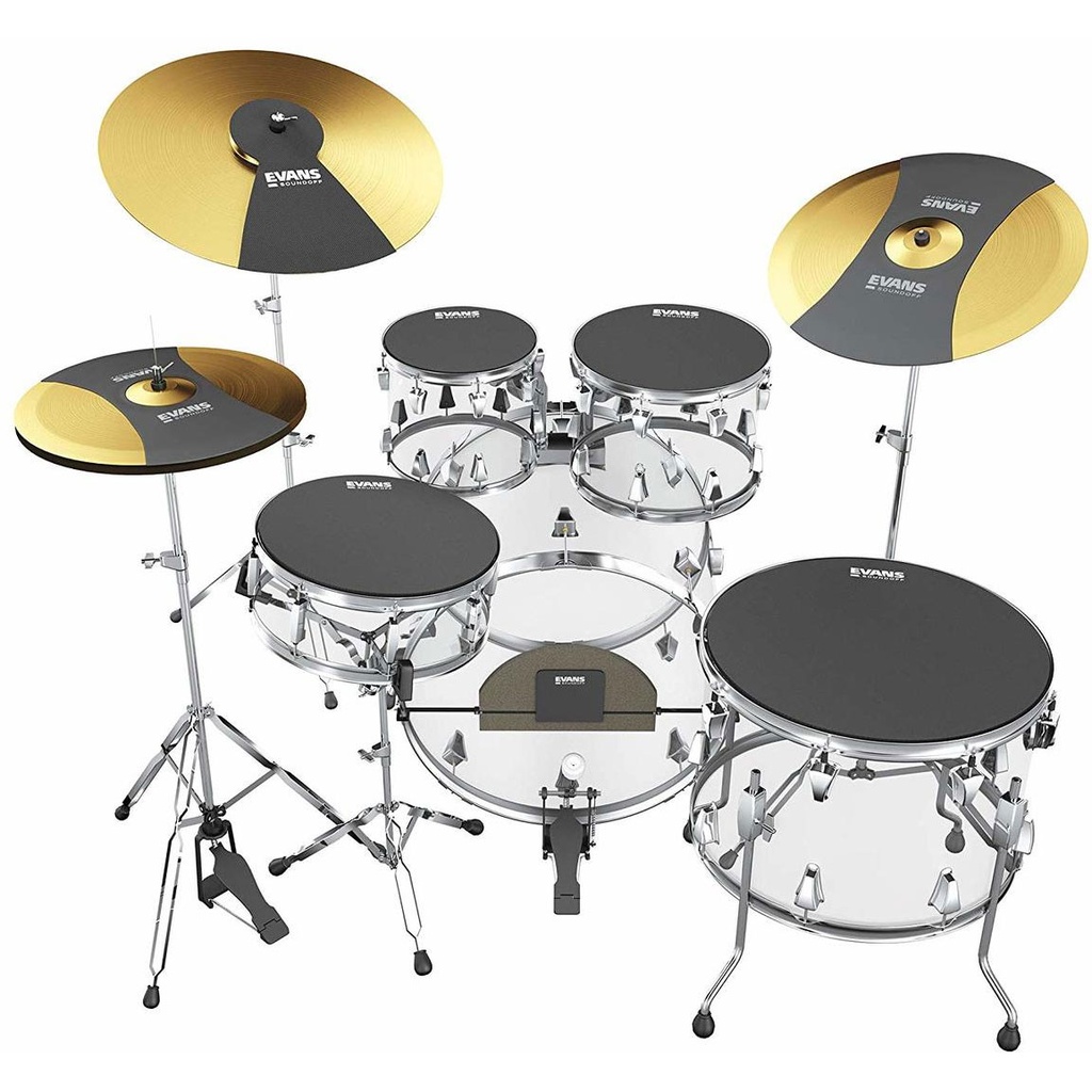 [SOSETSTD] Evans Standard Kit Drum & Cymbal Mute Set