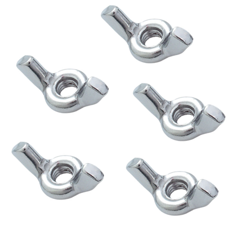 Gibraltar 6mm Wing Nuts (5 Pack)