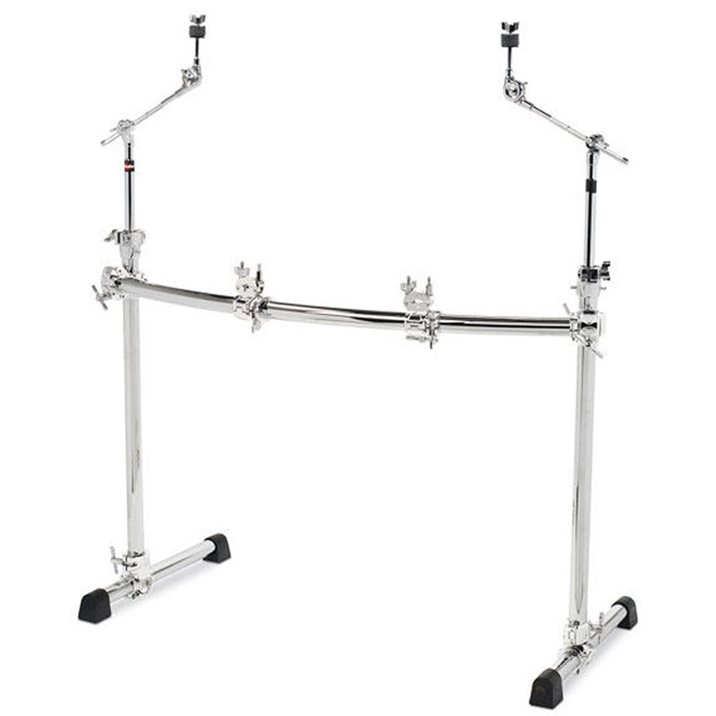 Gibraltar Chrome Curved Front Rack System w/ Cymbal Boom Arms