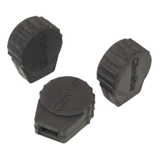 Gibraltar Large Round Rubber Feet for Cymbal and Drum Stands (3-Pack)