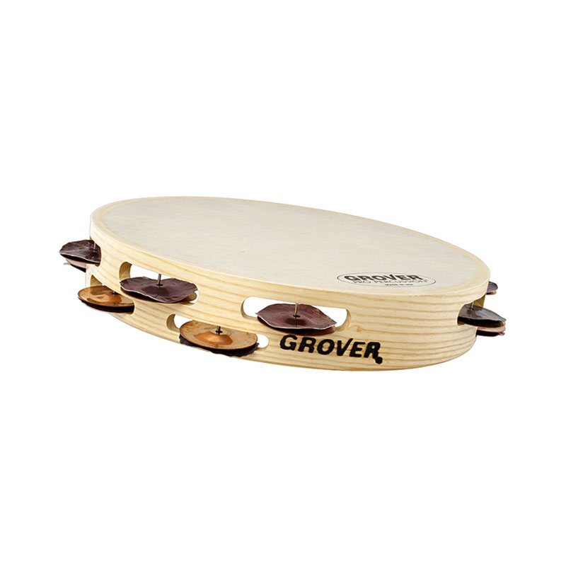 Grover Pro 10" Bantamweight Silver/Phosphor Bronze Combo Tambourine