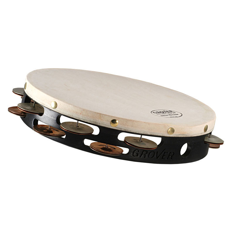 Grover Pro 10" Double Silver/Bronze Tambourine