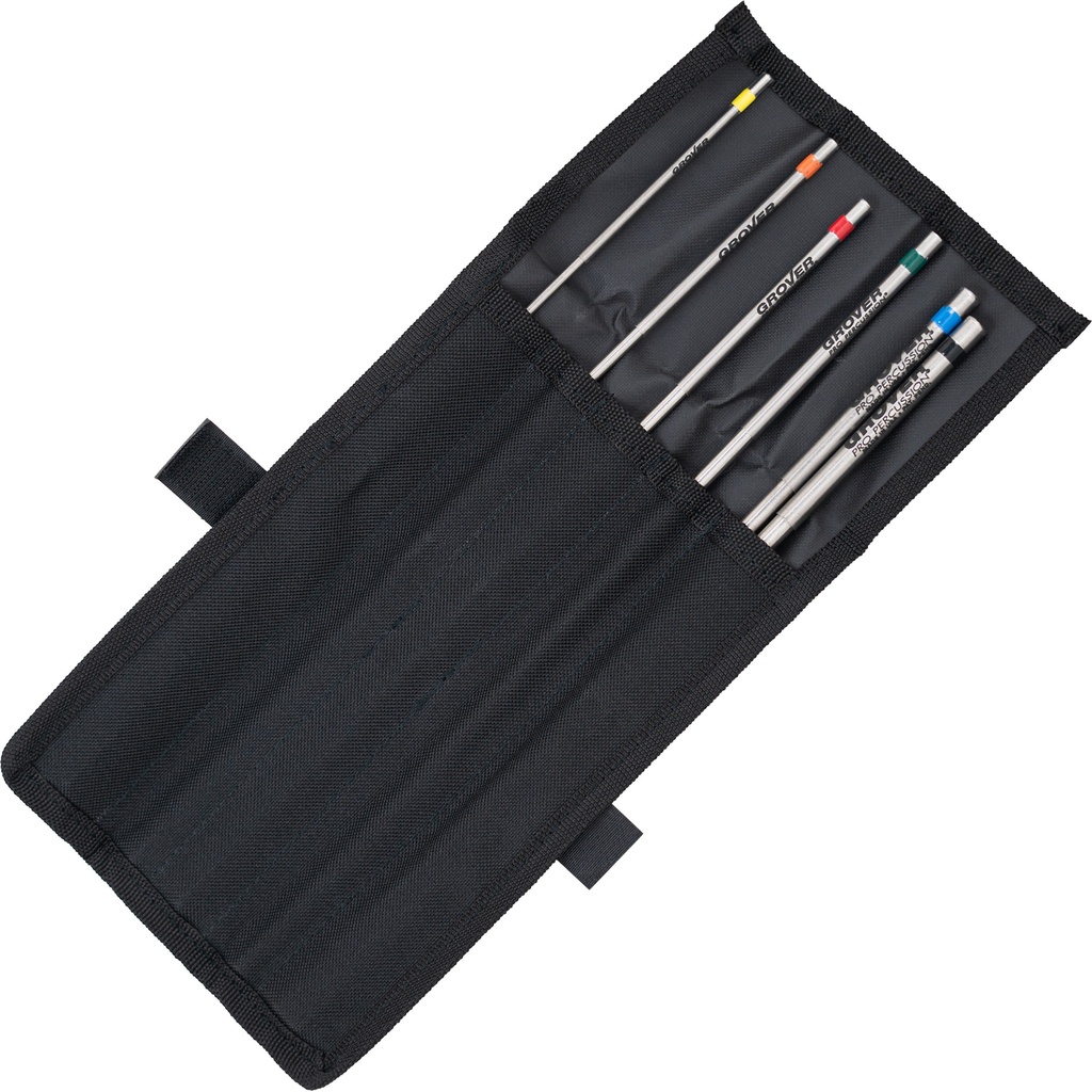 Grover Pro 6 Triangle Beater Set w/ Bag