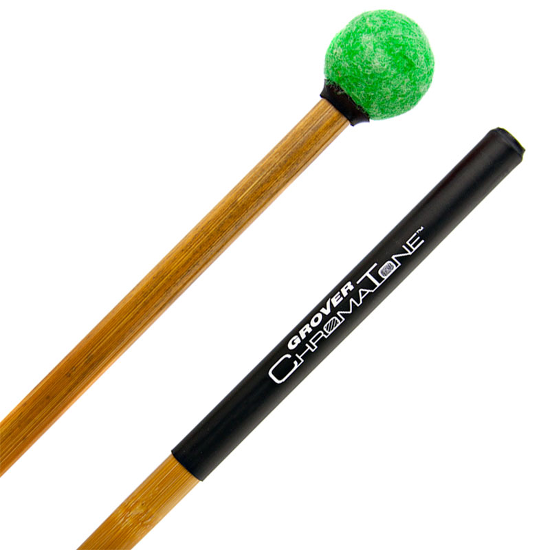 Grover Pro ChromaTone II General Timpani Mallets (Emerald Green)