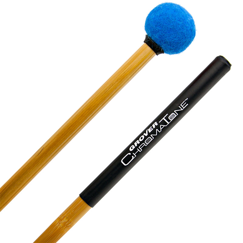 Grover Pro ChromaTone II Legato Timpani Mallets (Sapphire Blue)
