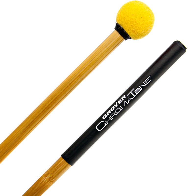 Grover Pro ChromaTone II Lite General Timpani Mallets (Citrine Yellow)