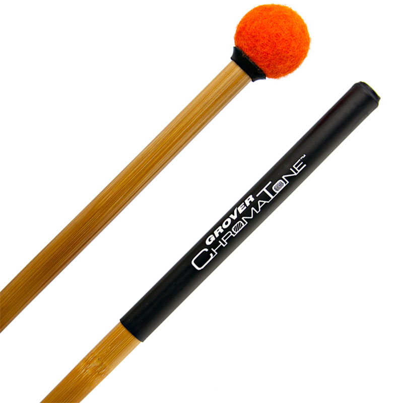 Grover Pro ChromaTone II Staccato Timpani Mallets (Topaz Orange)
