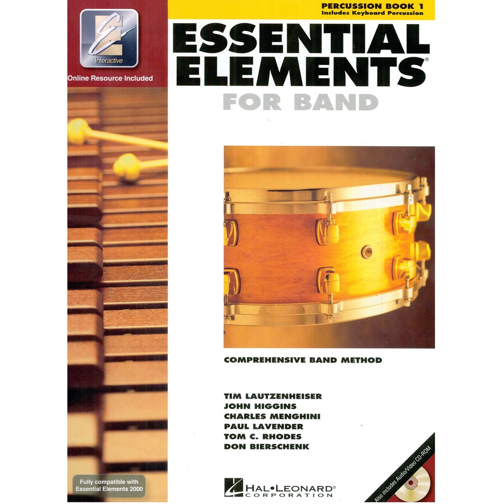 Hal Leonard Essential Elements for Band: Percussion Book 1