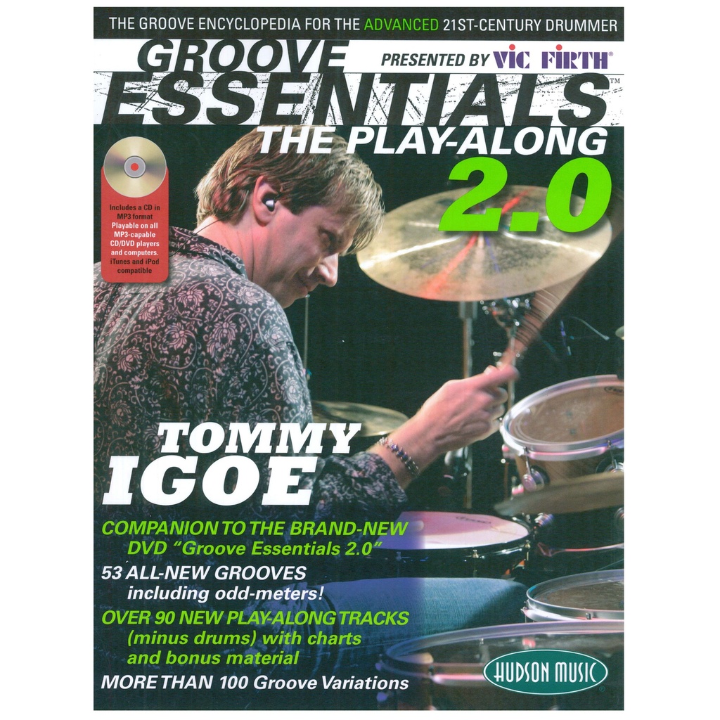 Hal Leonard Groove Essentials 2.0 - The Play-Along Book/CD by Igoe