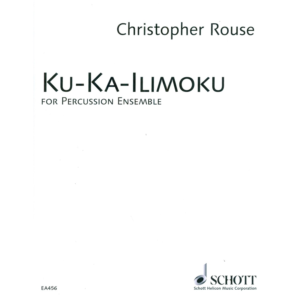 Hal Leonard Ku-Ka-Ilimoku by Christopher Rouse
