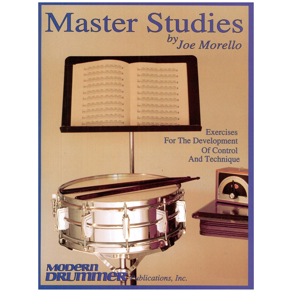 Hal Leonard Master Studies Volume 1 by Joe Morello