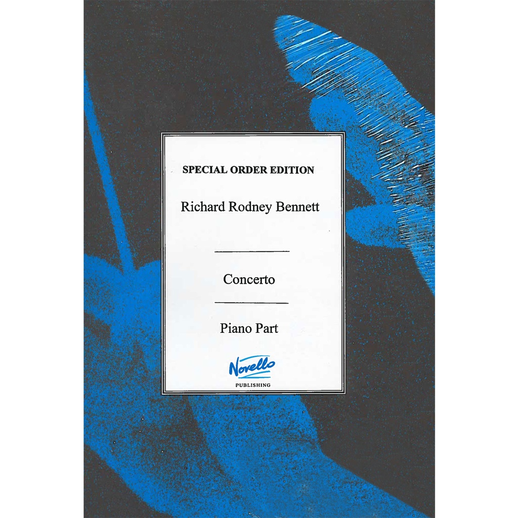 Hal Leonard Percussion Concerto (Piano Red.) by Richard Rodney Bennett