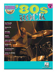 Hal Leonard Playalong Volume 8 80's Rock by Playalong