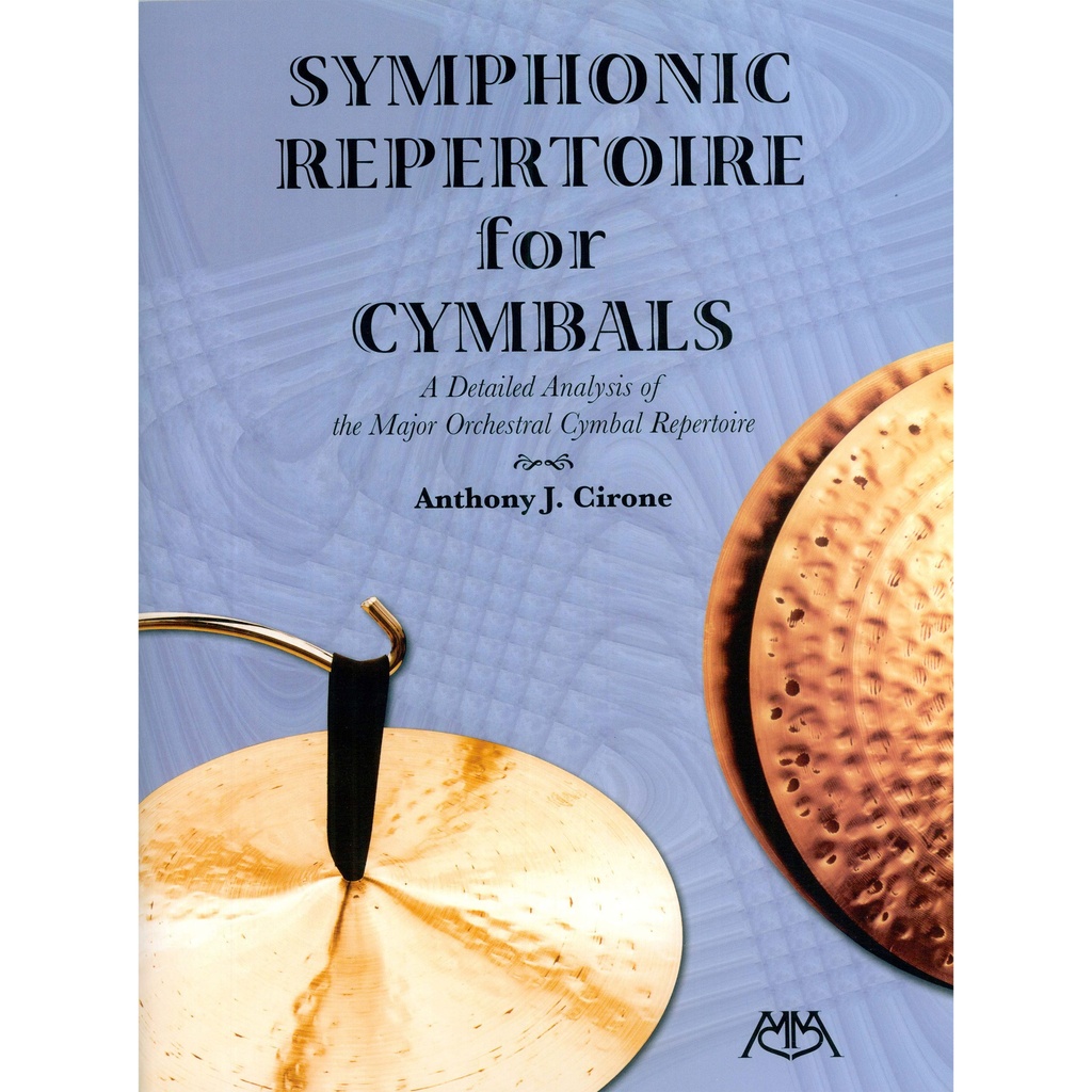 Hal Leonard Symphonic Repertoire for Cymbals by Anthony Cirone