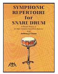 Hal Leonard Symphonic Repertoire for Snare Drum by Cirone