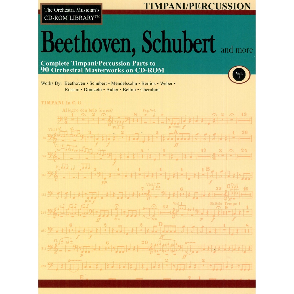 Hal Leonard The Orchestra Musician's Library v.1 - Beethoven and Shubert