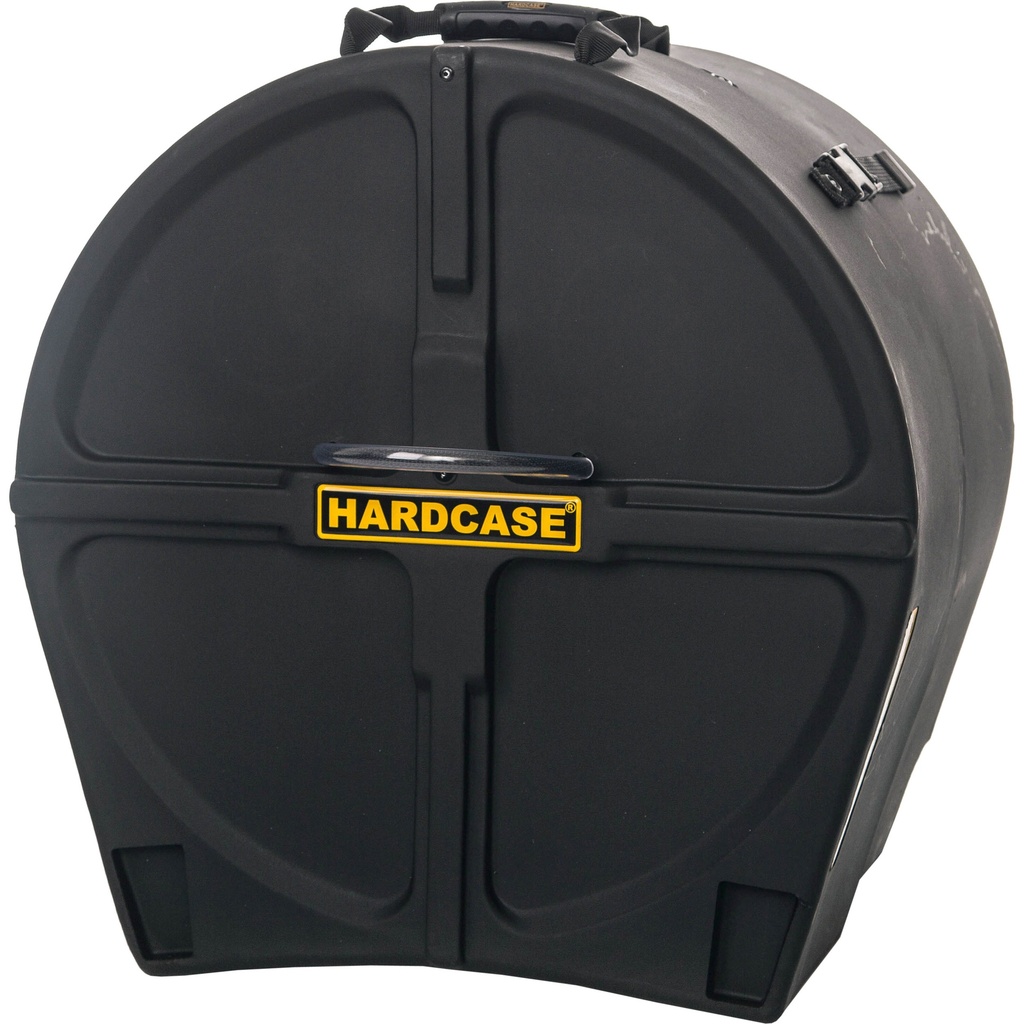 Hardcase 18" (Diameter) x 16-to-20" (Deep) Bass Drum Case with Wheels