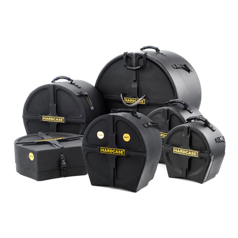 Hardcase 6-Piece Rock Fusion Drum Case Set