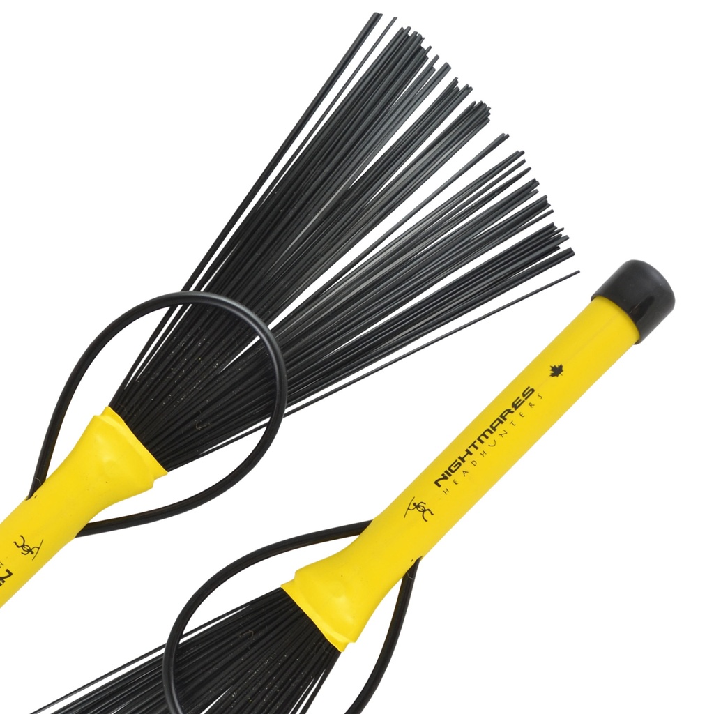 Headhunters Nightmares Nylon Loop/Nylon Bristle Hybrid Brushes