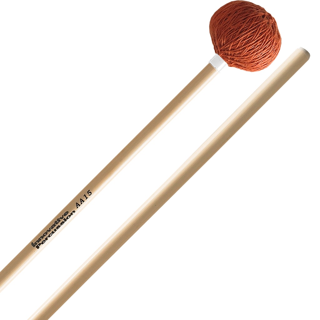 [AA15] Innovative Percussion AA15 Rattan Series Soft Marimba/Vibraphone Mallets