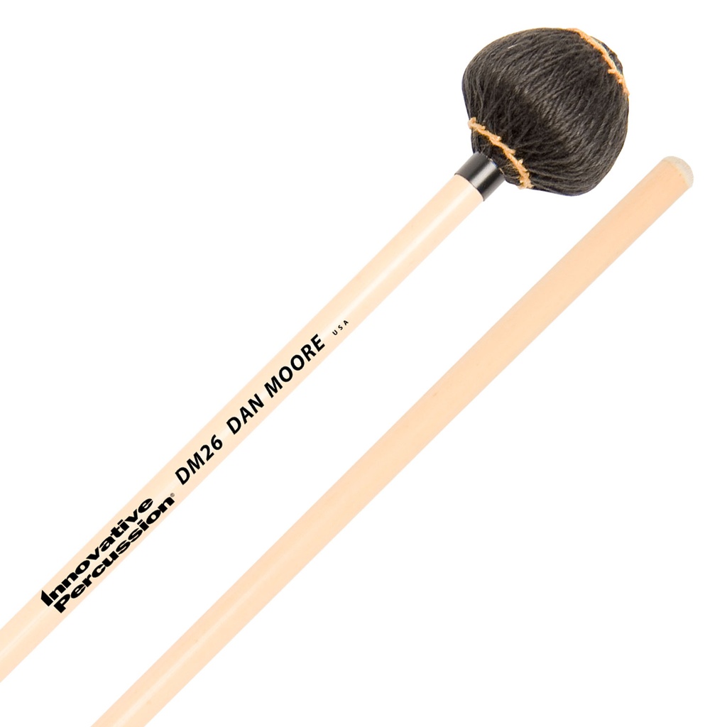 Innovative Percussion DM26 Dan Moore Med. Hard Vibe/Marimba Mallet