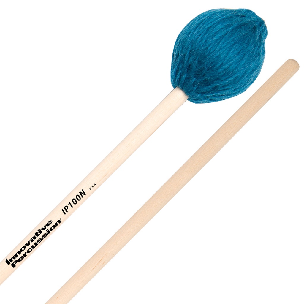 Innovative Percussion IP100N Soloist Soft Marimba Mallets Nat. Birch