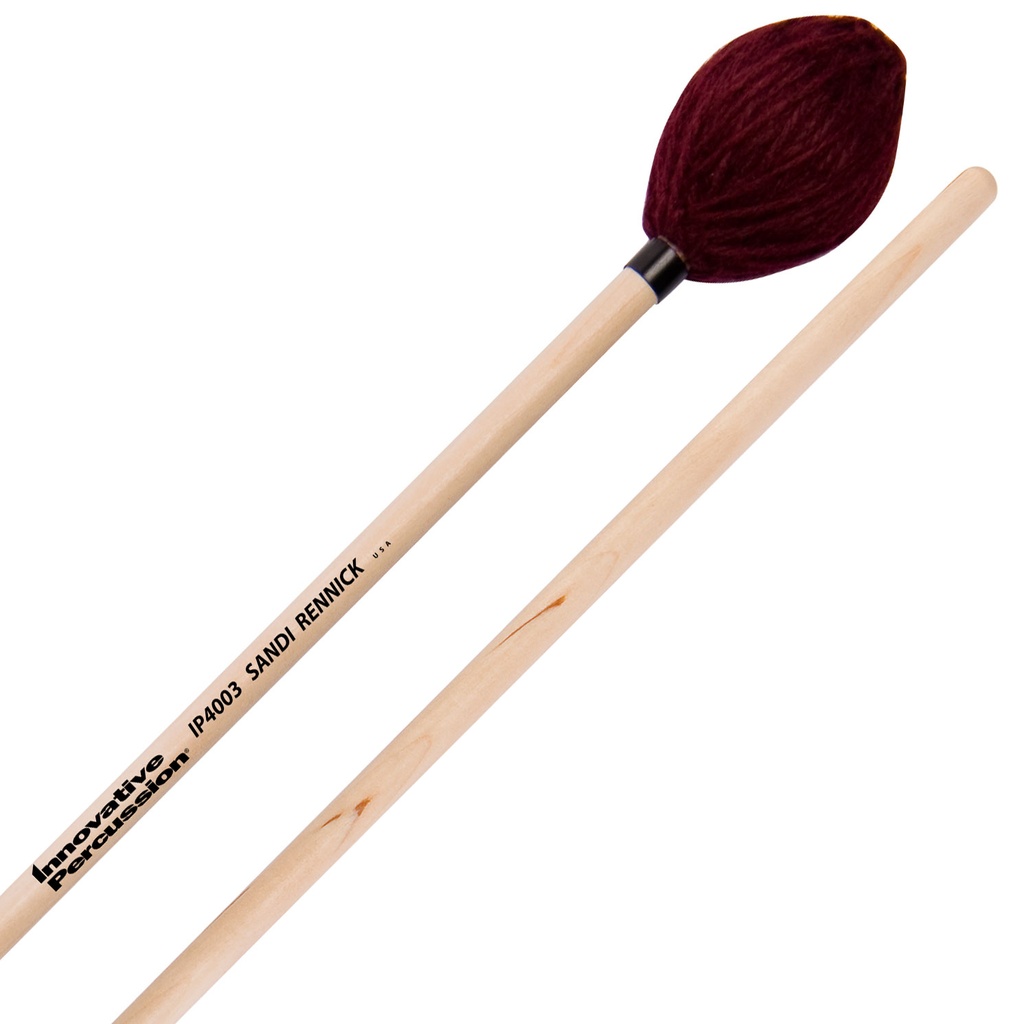 Innovative Percussion IP4003 Sandi Rennick Signature Hard Yarn Marimba Mallets