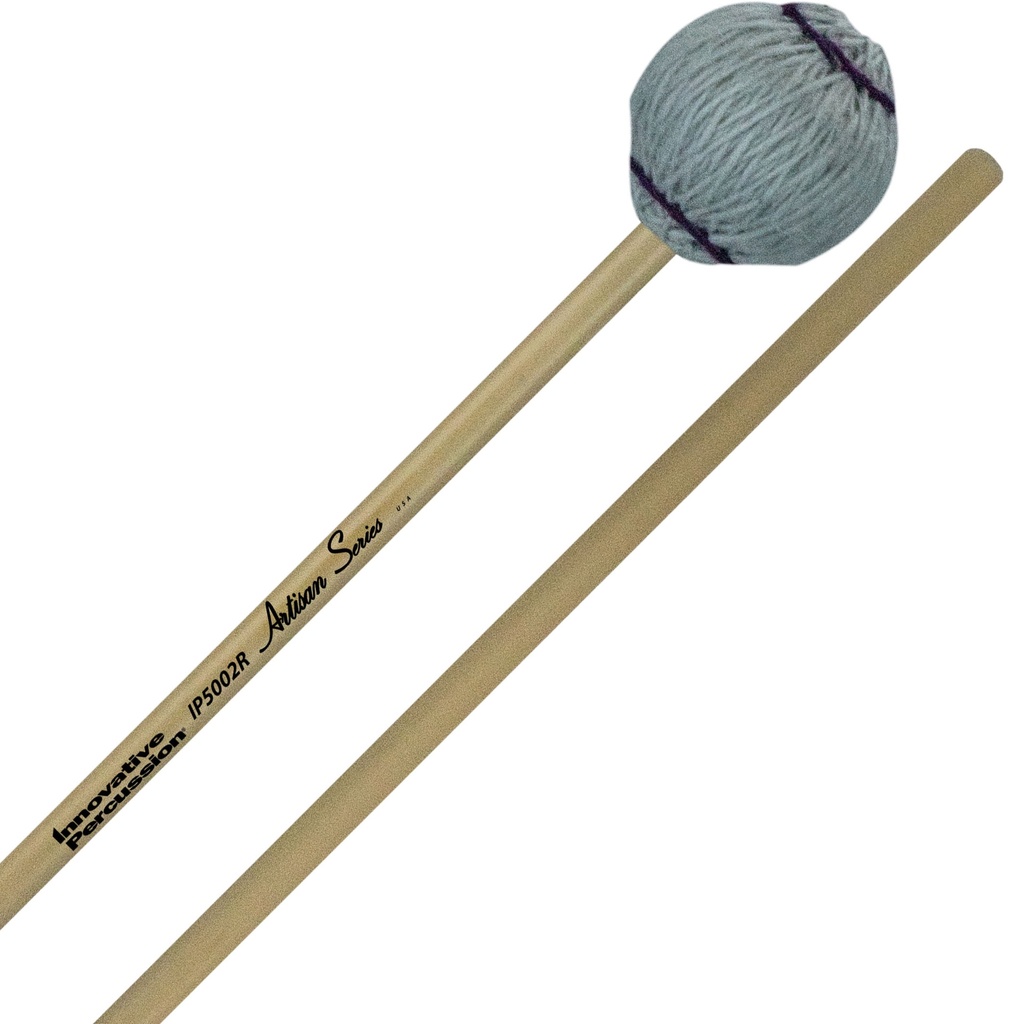 Innovative Percussion IP5002R Artisan Series Medium Soft Marimba Mallets w/ Rattan
