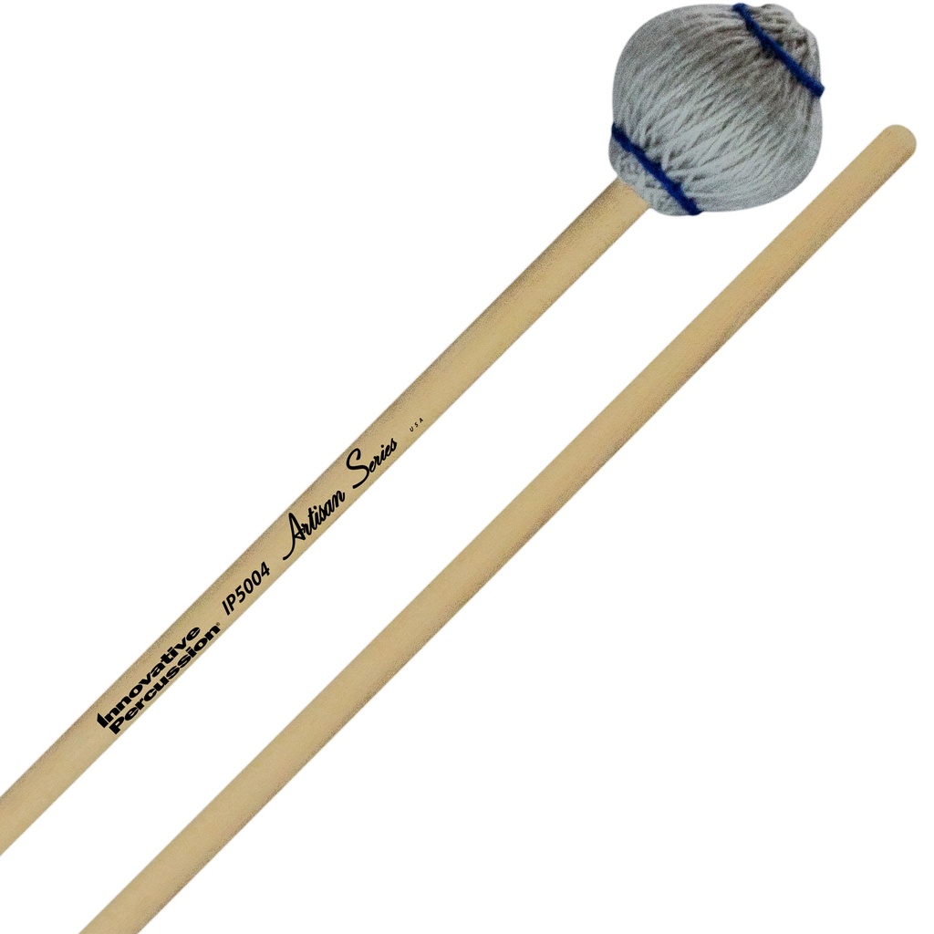 Innovative Percussion IP5004 Artisan Series Medium Hard Marimba Mallets w/ Cedar