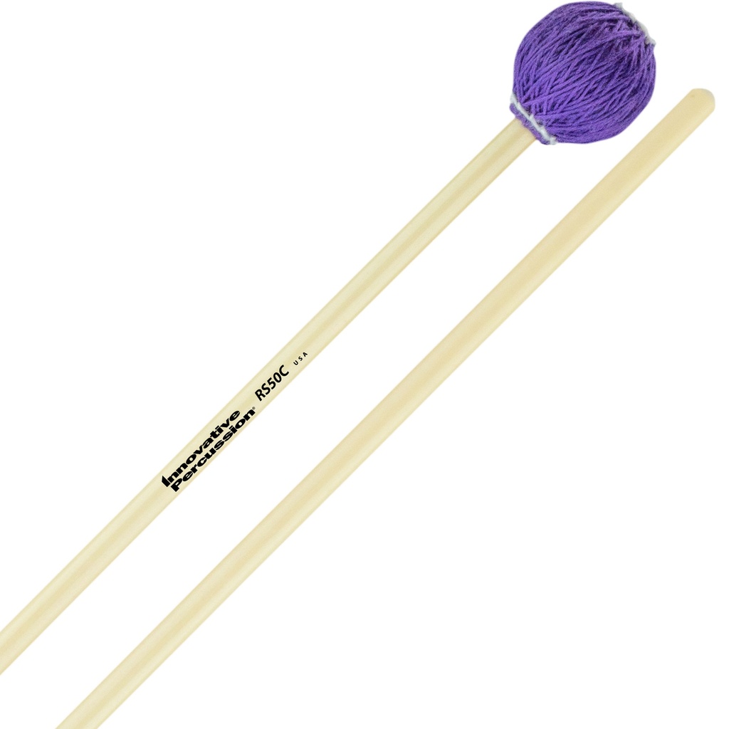 Innovative Percussion RS50C Rattan Series Very Hard Cord Vibraphone/Marimba Mallets