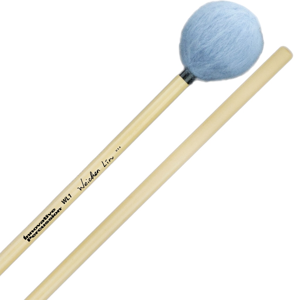 Innovative Percussion WL1 Wei-Chen Lin Bass Marimba Mallets w/ Rattan
