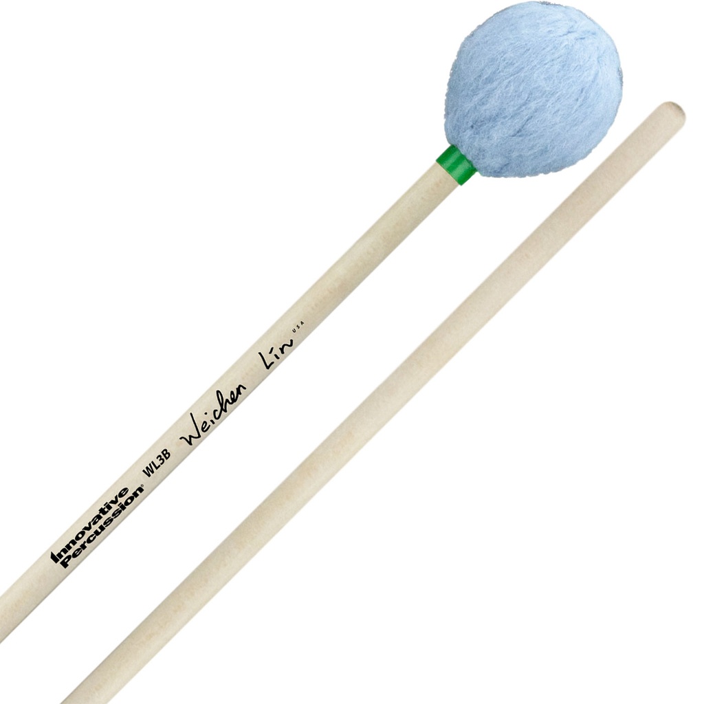 Innovative Percussion WL3B Wei-Chen Lin Medium Soft Marimba Mallets w/ Birch