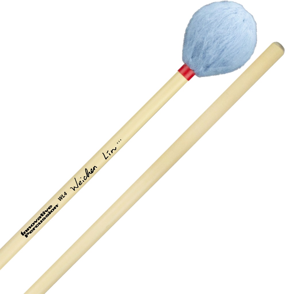 Innovative Percussion WL4 Wei-Chen Lin Medium Marimba Mallets w/ Rattan