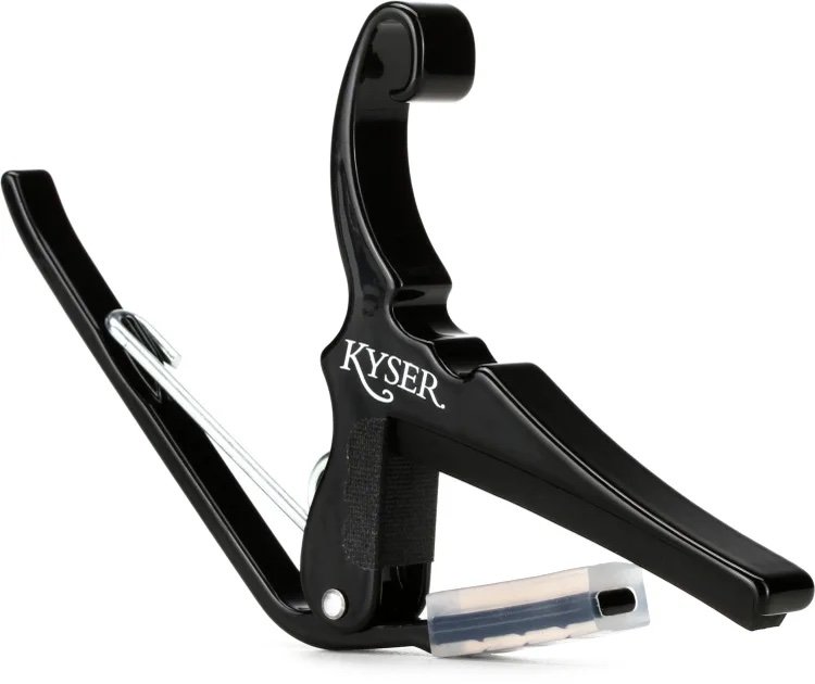 Kyser Quick-Change Capo - Black - KG6B