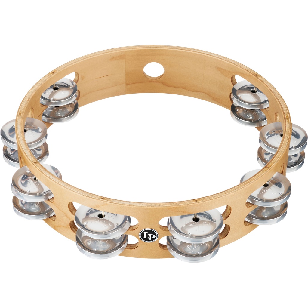 LP 10" Pro Double-Row Aluminum Jingle Tambourine