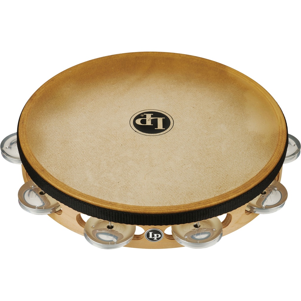 LP 10" Pro Single-Row Aluminum Jingle Headed Tambourine