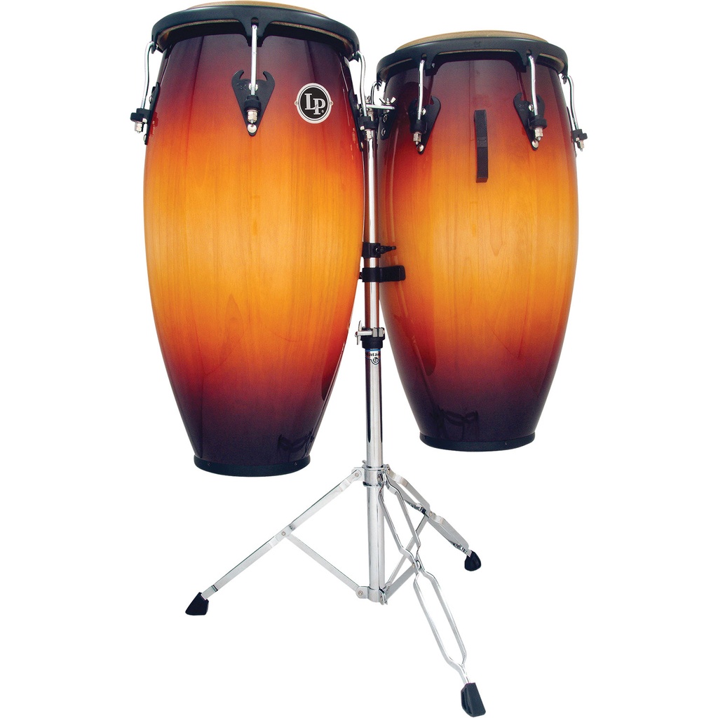 LP 11" & 11 3/4" Matador Conga Set in Vintage Sunburst w/ Stand