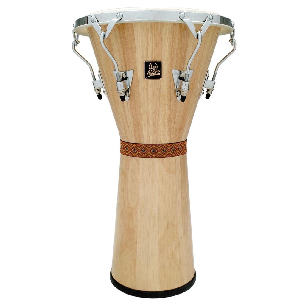 LP 12 1/2" Aspire Natural Wood Djembe