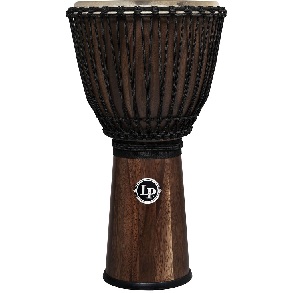 LP 12.5" Rope-Tuned Djembe in Siam Walnut