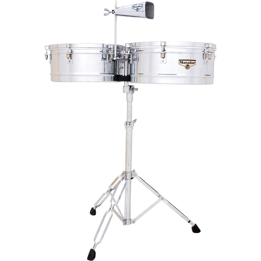 LP 14" & 15" Matador Chrome Timbale Set