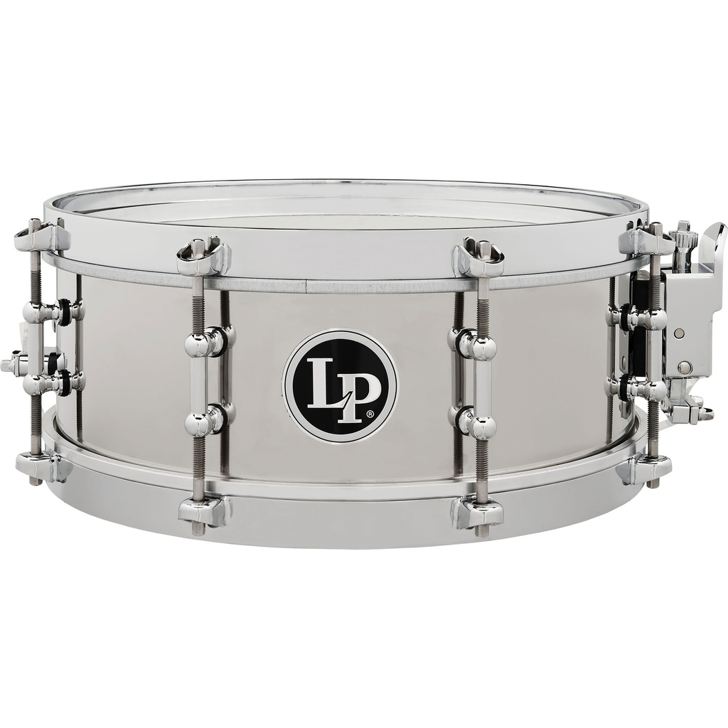 LP 4.5" x 12" Stainless Steel Salsa Snare Drum