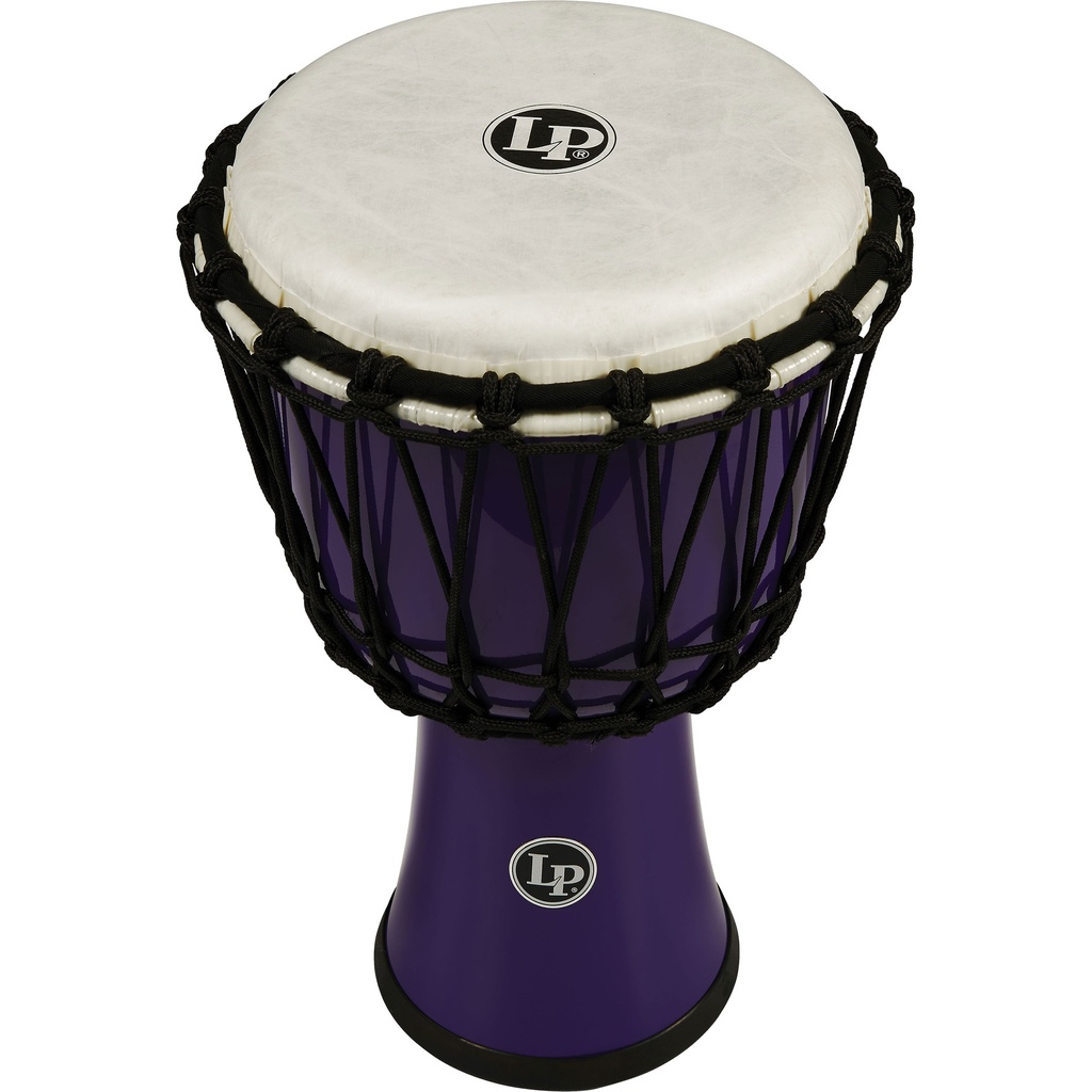 LP 7" Rope Tuned Circle Djembe in Purple