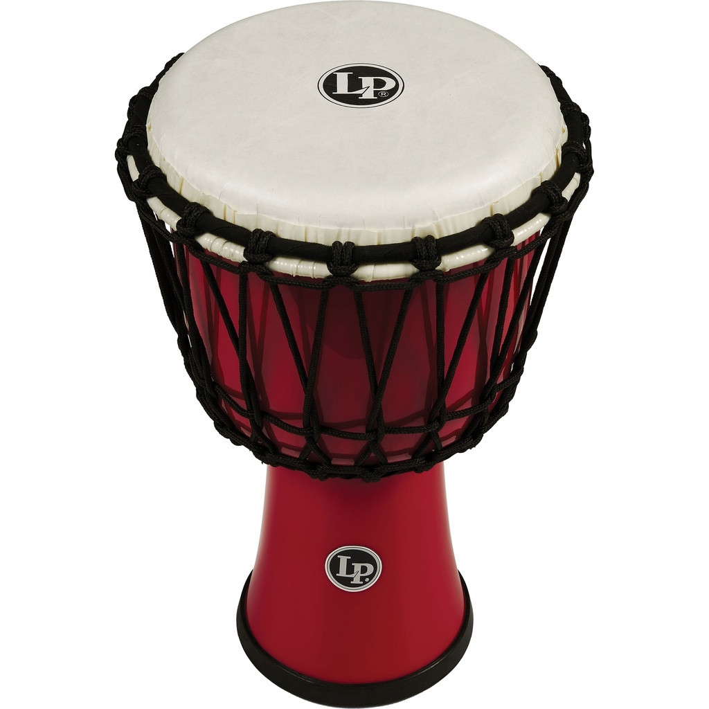 LP 7" Rope Tuned Circle Djembe in Red