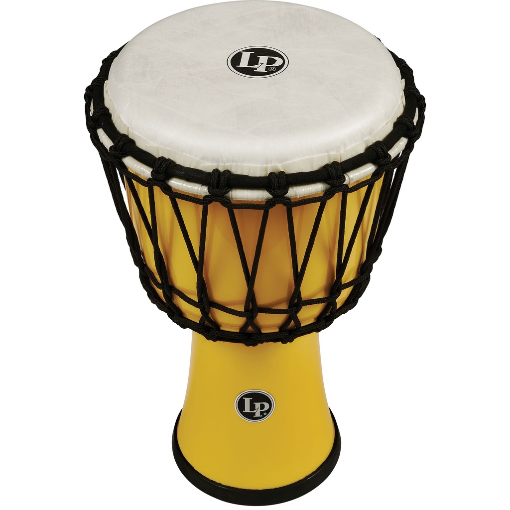 LP 7" Rope Tuned Circle Djembe in Yellow
