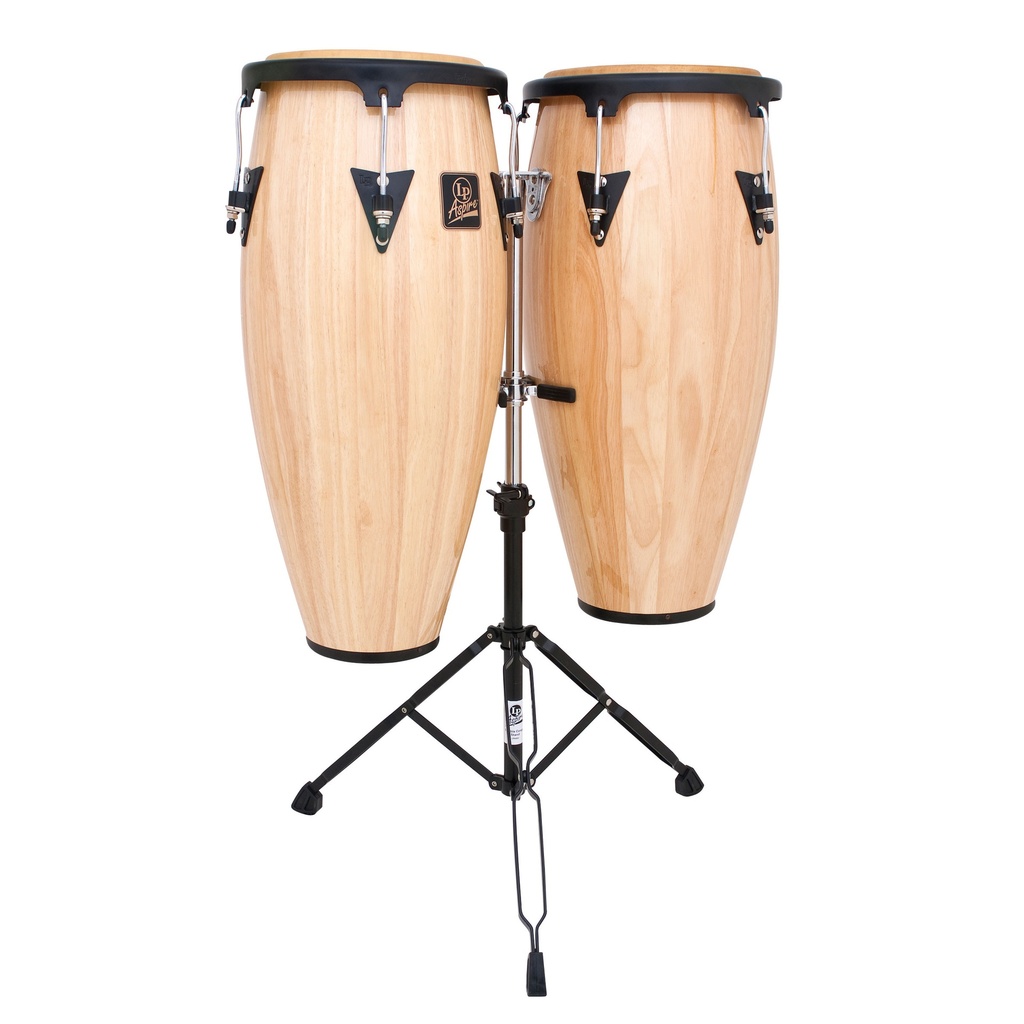 LP Aspire 10" and 11" Conga Set in Natural Finish (Showroom Demo - Scratched)