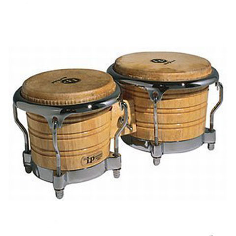LP Bongos Gen II Traditional Rim Chrome