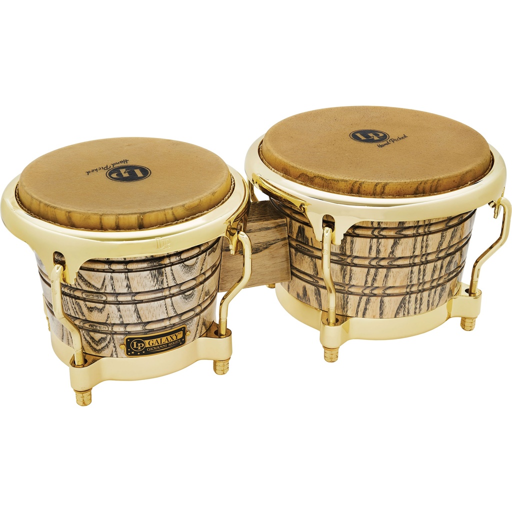 LP Bongos Giovanni Galaxy Gold Hardware